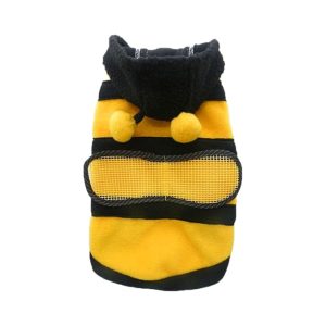 Generic Pet Hoodie Clothes Dog Cat Coat Puppy Apparel Fancy Bee Costume Outfit XS